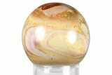 Polished Polychrome Jasper Sphere - Madagascar #376064-1